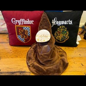 Set of 3 Harry Potter throw pillows